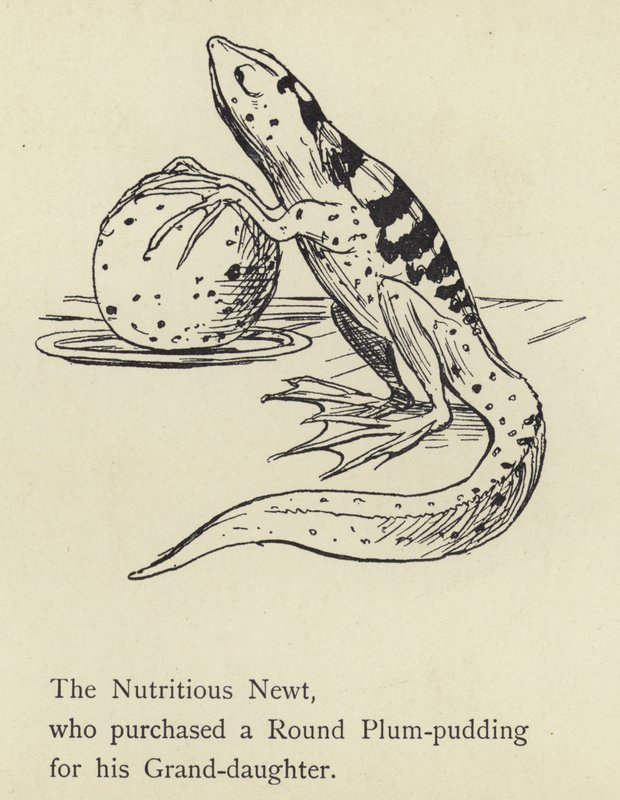 Le Triton Nutritif - Edward Lear