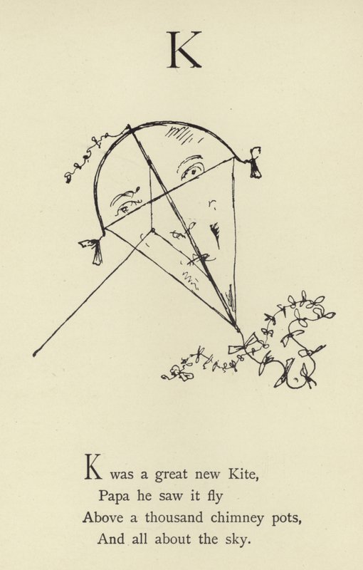 La lettre K - Edward Lear