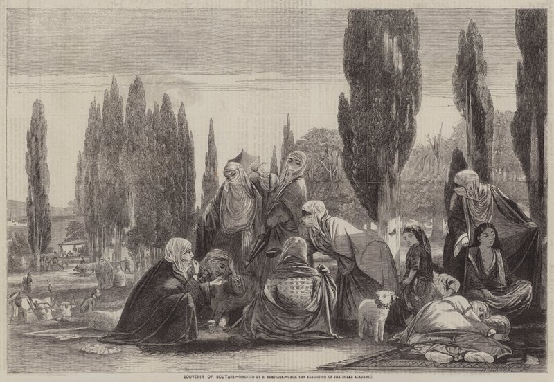 Souvenir de Scutari - Edward A. Armitage