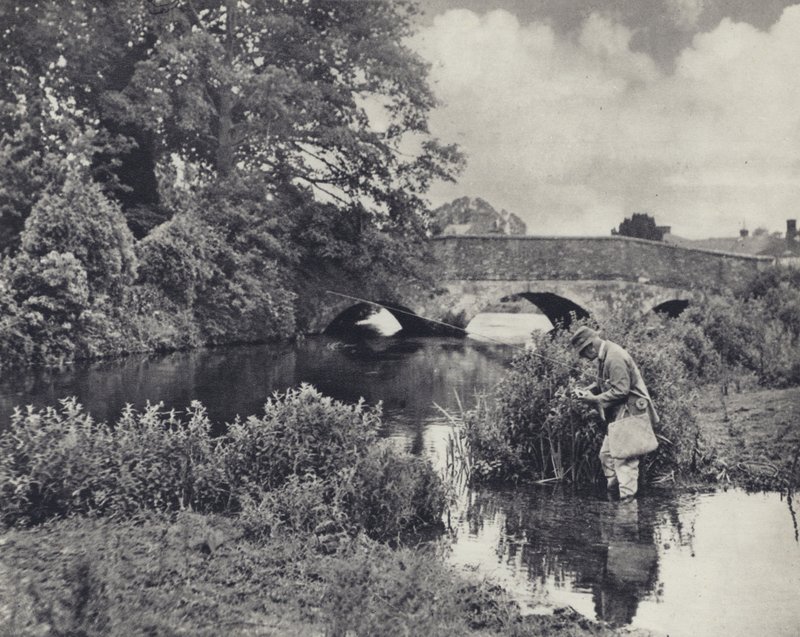 Au-dessus du pont de la ville, Stockbridge - Edward Alfred Barton