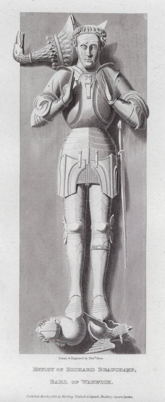 Effigie de Richard Beauchamp, comte de Warwick - Edward Blore