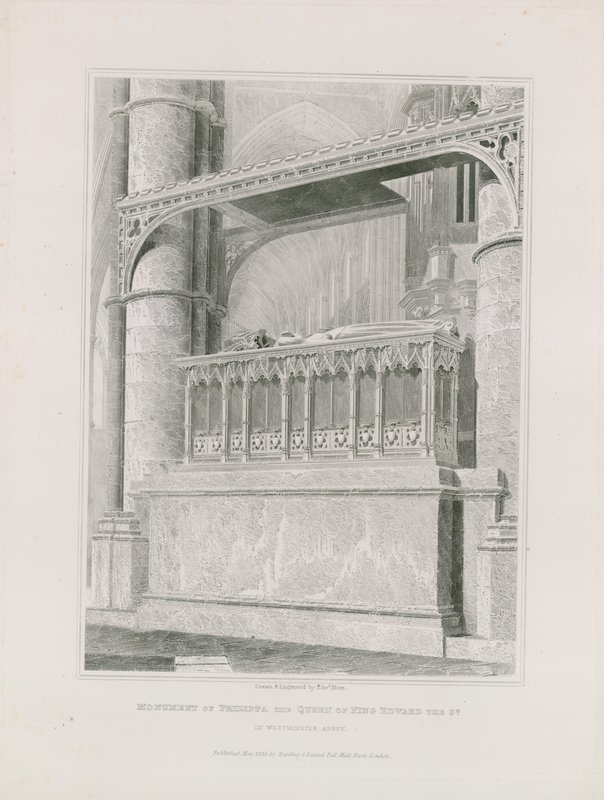 Monument de la reine Philippa - Edward Blore