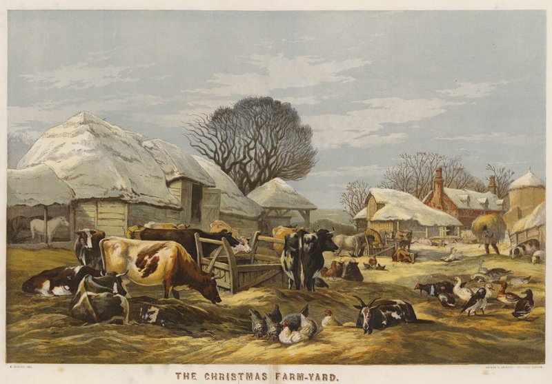 La ferme de Noël - Edward Duncan
