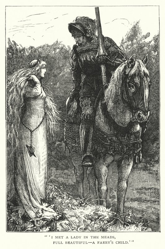 La Belle Dame sans Merci - Edward Frederick (after) Brewtnall