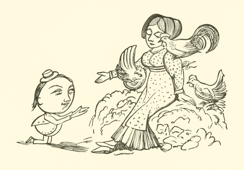 La Cour de Yonghy-Bongy-Bo (gravure) - Edward Lear