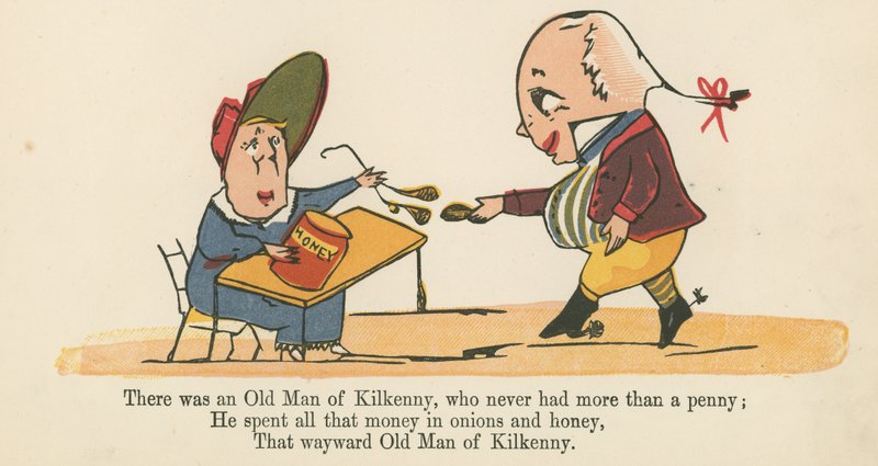 Il y avait un vieil homme de Kilkenny, qui n