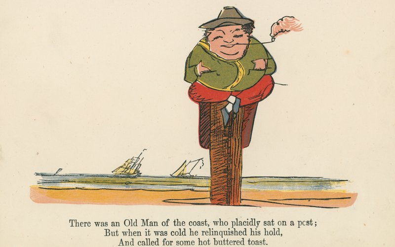 Il y avait un vieil homme de la côte, qui s