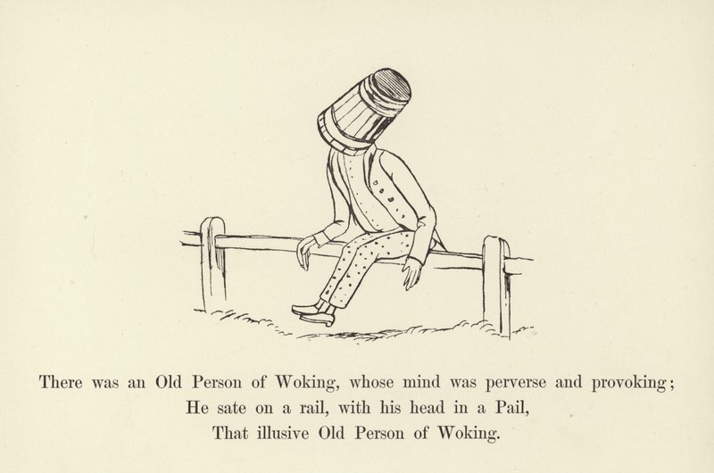 Il y avait une vieille personne de Woking, dont l