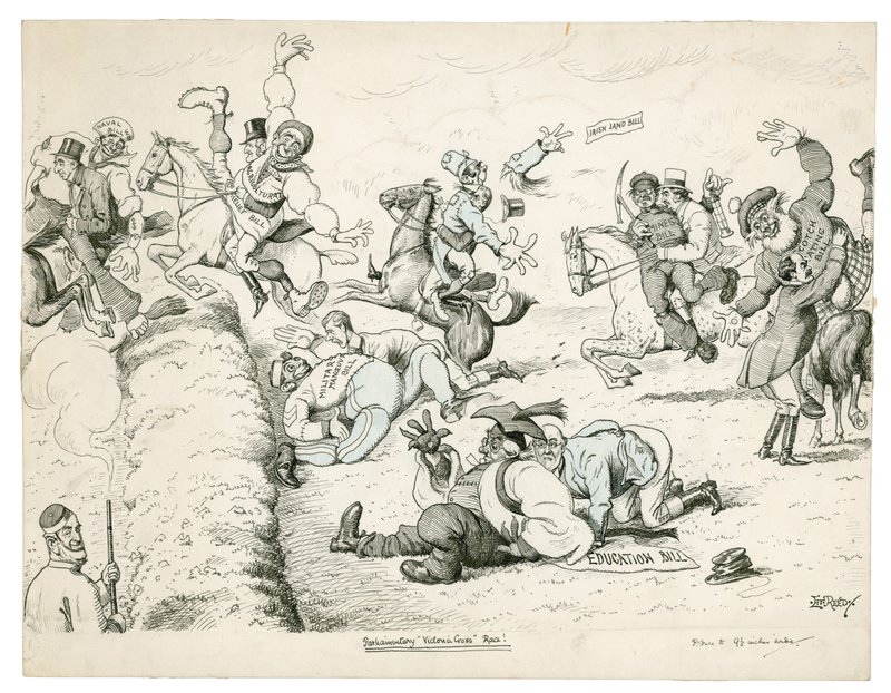 Course de la Croix de Victoria parlementaire! - Edward Tennyson Reed