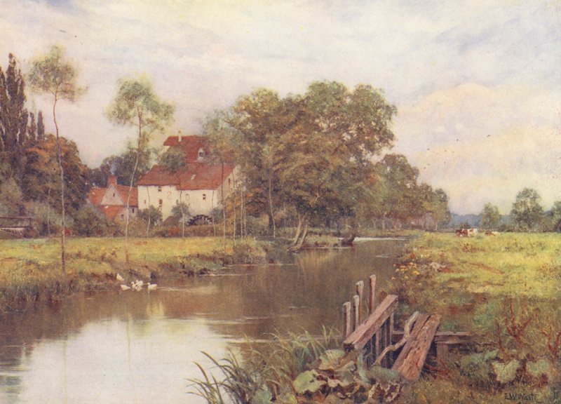 Dans le pré fleuri - Edward Wilkins Waite