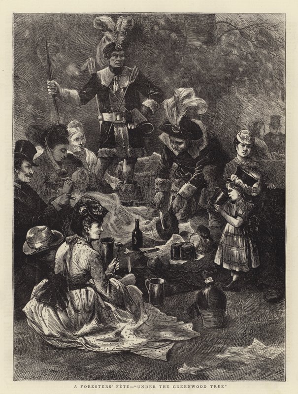 Fête des forestiers, sous l
