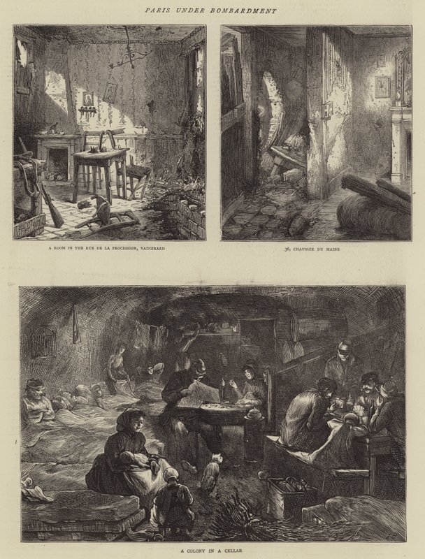 Paris sous les bombardements - Edwin Buckman