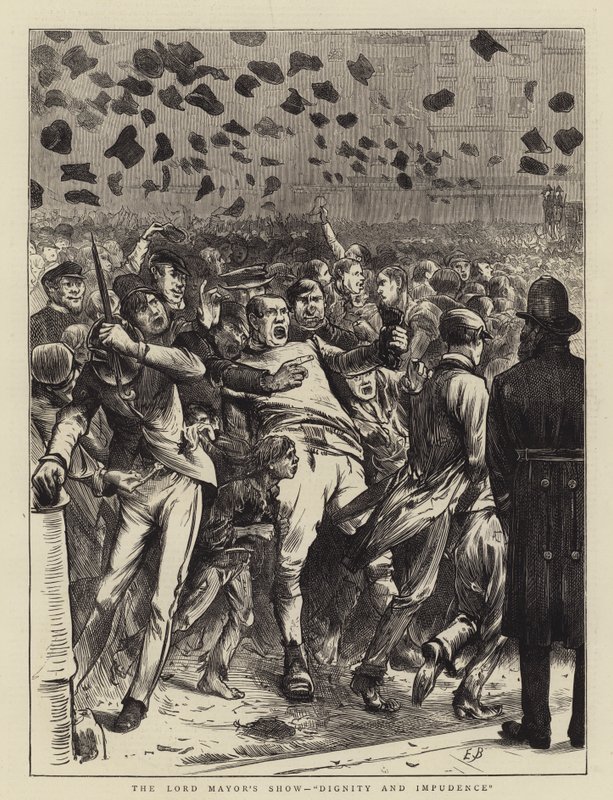 Le défilé du Lord Maire, dignité et impudence - Edwin Buckman