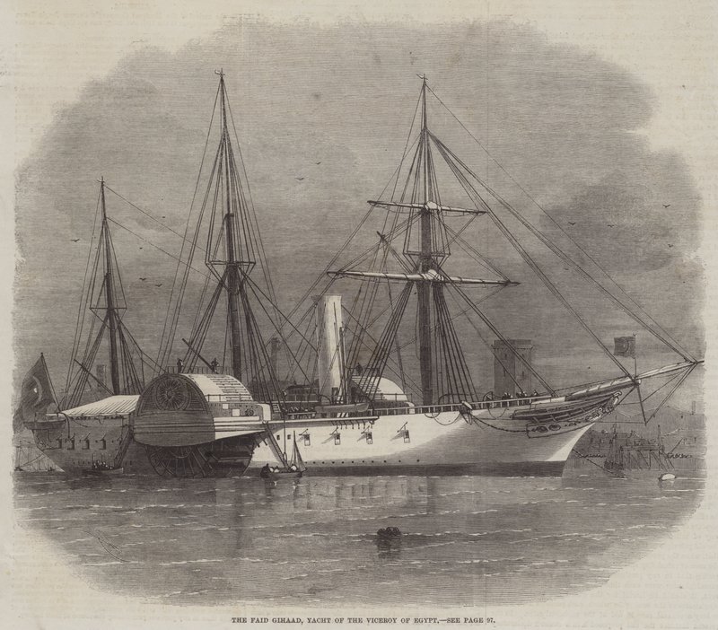 Le Faid Gihaad, Yacht du Vice-roi d