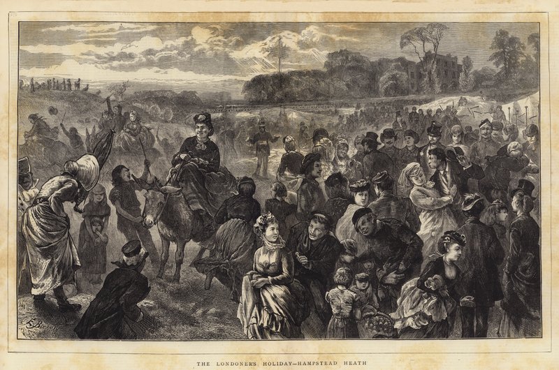 Les vacances du Londonien, Hampstead Heath - Edwin Buckman