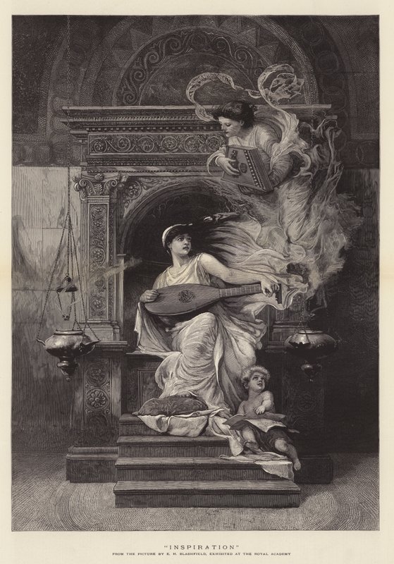 Inspiration - Edwin Howland Blashfield