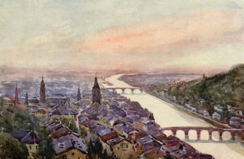 Le Rhin : Heidelberg et le Neckar - Effie Jardine