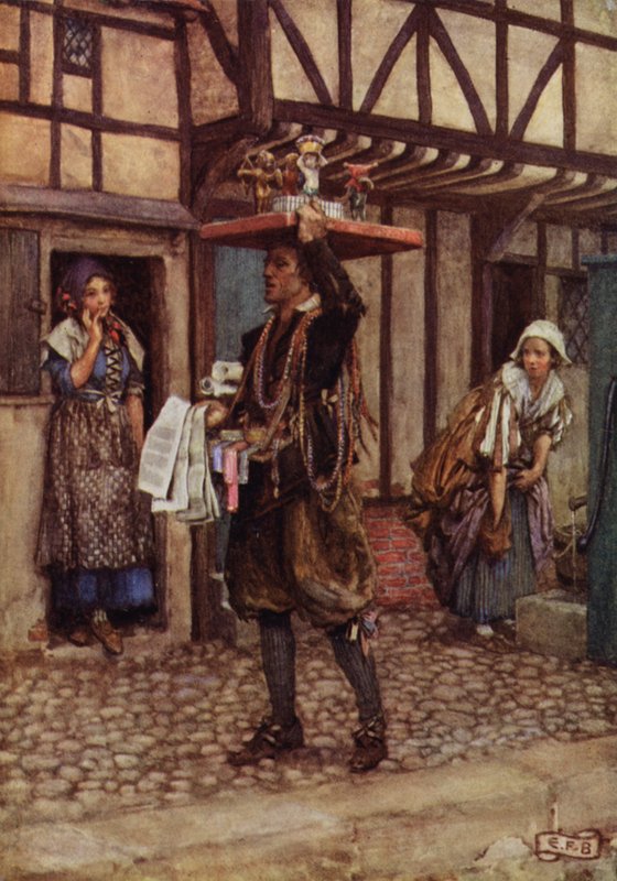 Belles babioles pour dames, bon marché, choix, courageuses et nouvelles - Eleanor Fortescue Brickdale