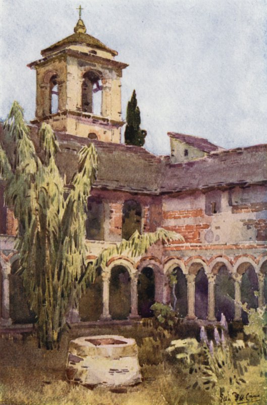 Le cloître de Piona, Lac de Côme - Ella Du Cane