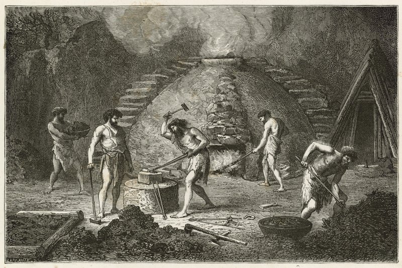 Le fourneau primitif pour l