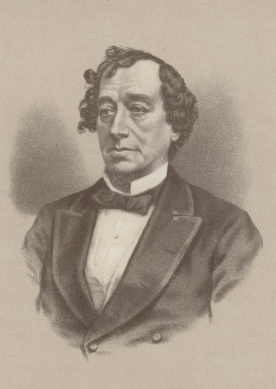 Benjamin Disraeli, 1er comte de Beaconsfield, Premier ministre britannique 1868 et 1874-1880 - English School