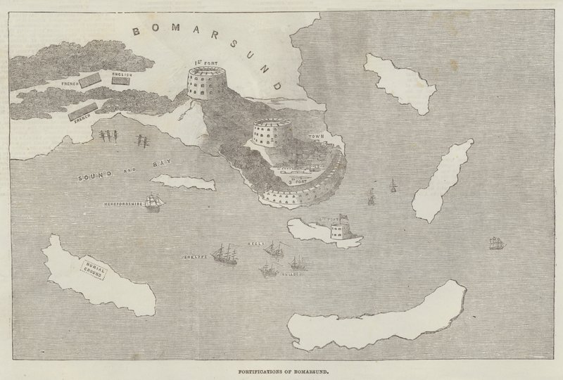 Fortifications de Bomarsund - English School