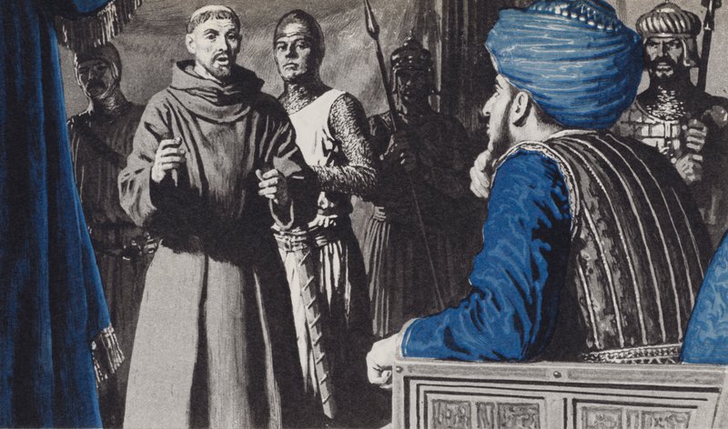 François a essayé de convertir le sultan turc dont les troupes avaient occupé la ville sainte de Jérusalem - English School