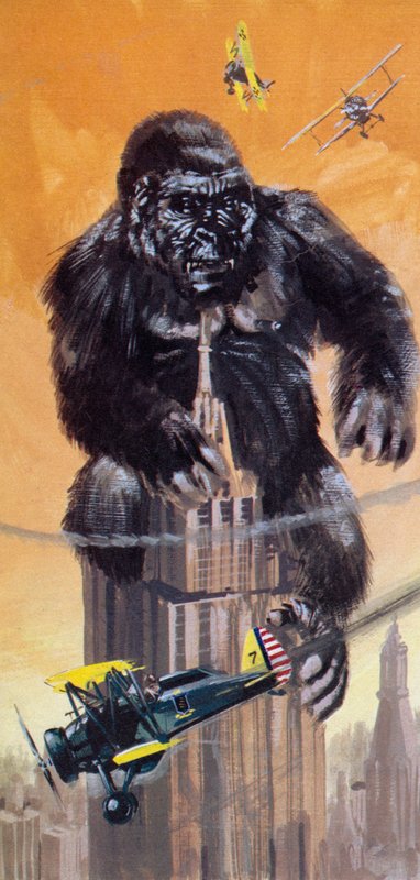 King Kong, dans lequel le rôle du singe géant qui terrorisait New York était joué par une petite poupée - English School
