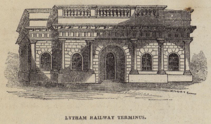 Terminus ferroviaire de Lytham - English School