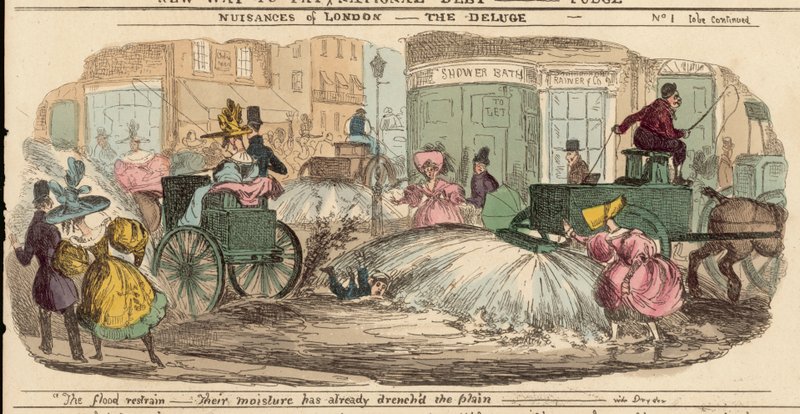 Les nuisances de Londres, Le Déluge - English School