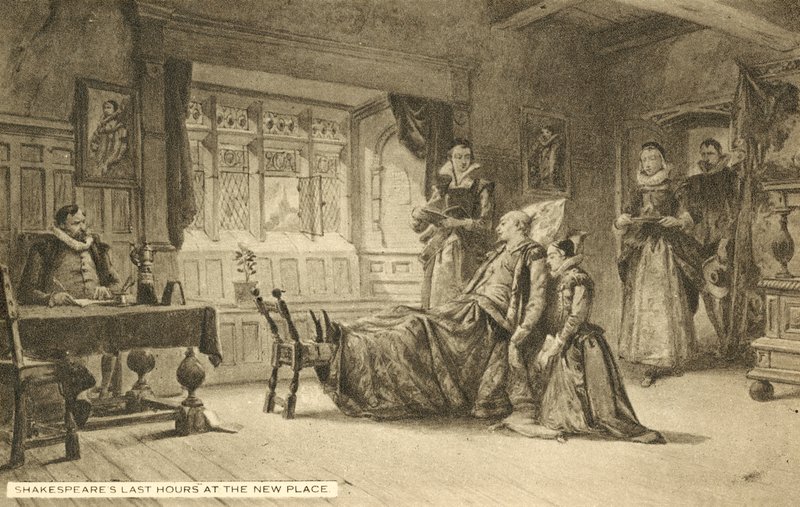 Les dernières heures de Shakespeare à New Place - English School