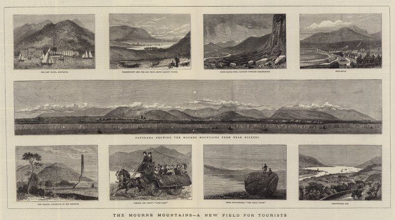 Les montagnes de Mourne, un nouveau terrain pour les touristes - English School