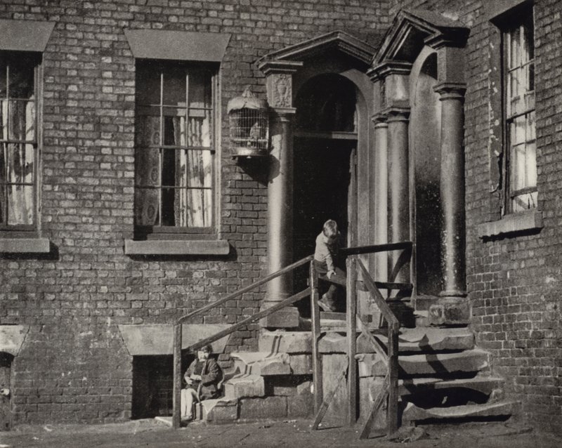 Un coin du vieux Liverpool - English Photographer
