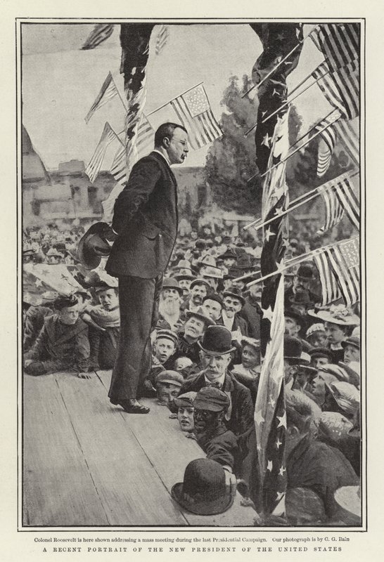 Un portrait récent du nouveau président des États-Unis - English Photographer