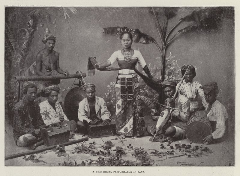 Une représentation théâtrale à Java - English Photographer