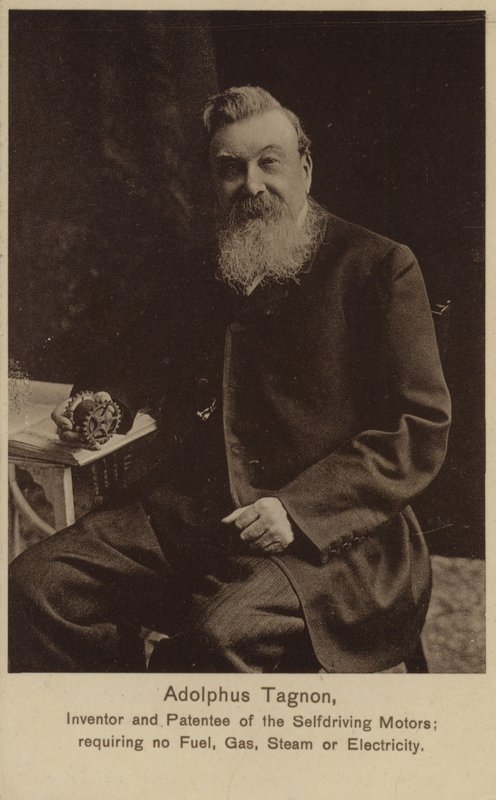 Adolphus Tagnon, inventeur des moteurs autonomes - English Photographer