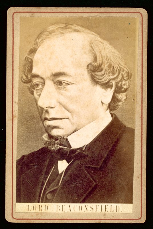 Benjamin Disraeli, Lord Beaconsfield, portrait - English Photographer