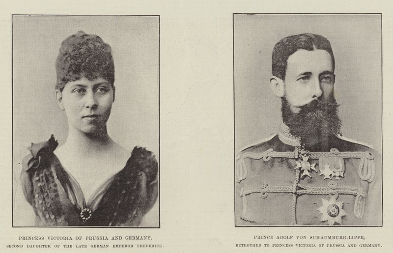 Fiançailles de la princesse Victoria de Prusse - English Photographer
