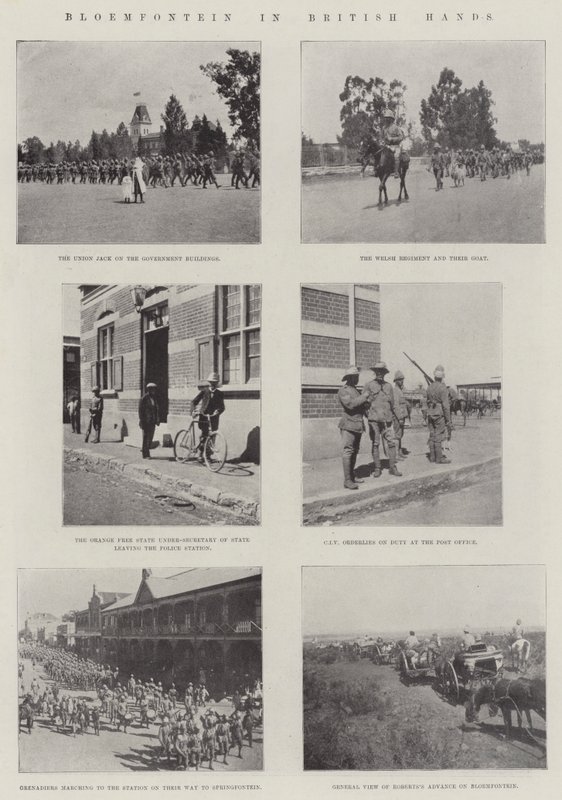 Bloemfontein aux mains des Britanniques - English Photographer