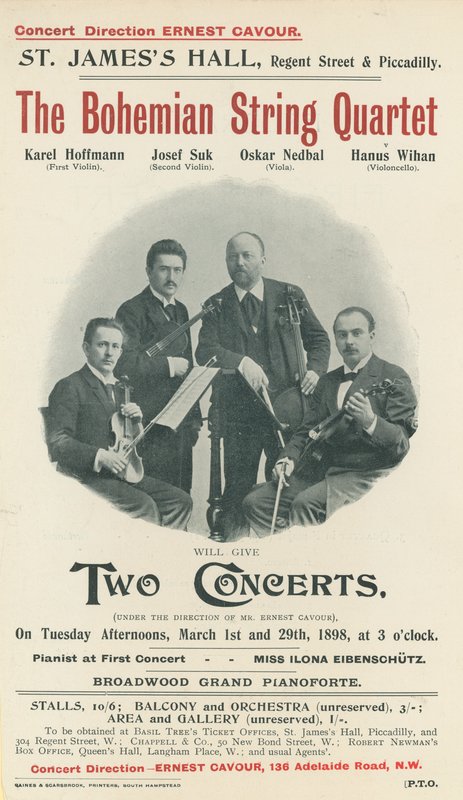 Quatuor à cordes bohémien - English Photographer