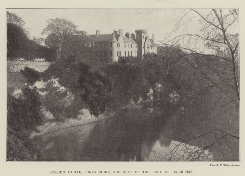 Château de Brechin, Forfarshire, résidence du comte de Dalhousie - English Photographer