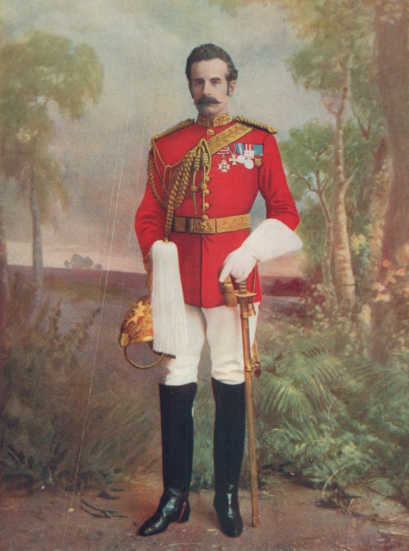Brigadier-Général Douglas M. B. H., comte de Dundonald. Commandant une brigade montée en Afrique du Sud - English Photographer
