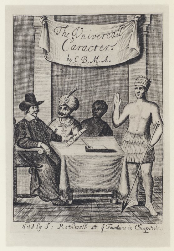 Le caractère universel, I Rothwell 1657 - English Photographer
