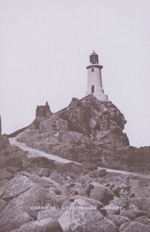 Phare de Corbière, Jersey (photo n/b) - English Photographer