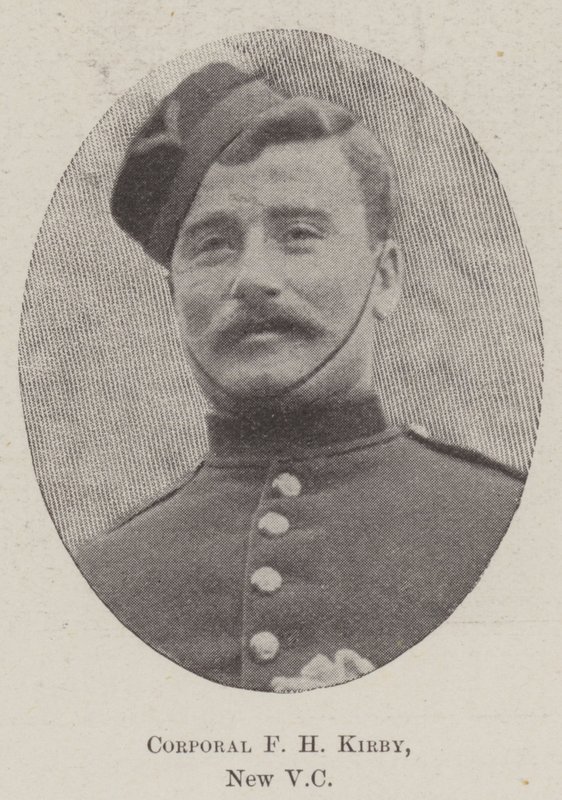 Caporal F H Kirby, nouvelle VC - English Photographer