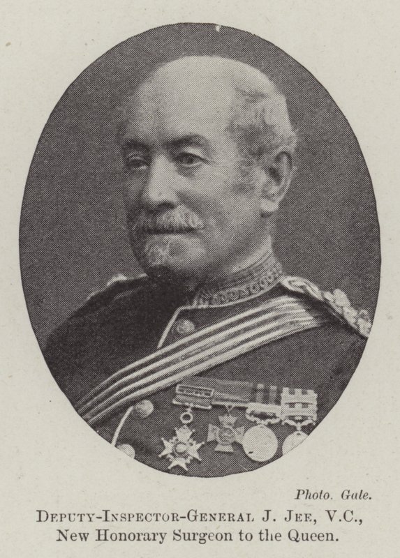 Le sous-inspecteur général J. Jee, VC, nouveau chirurgien honoraire de la reine - English Photographer