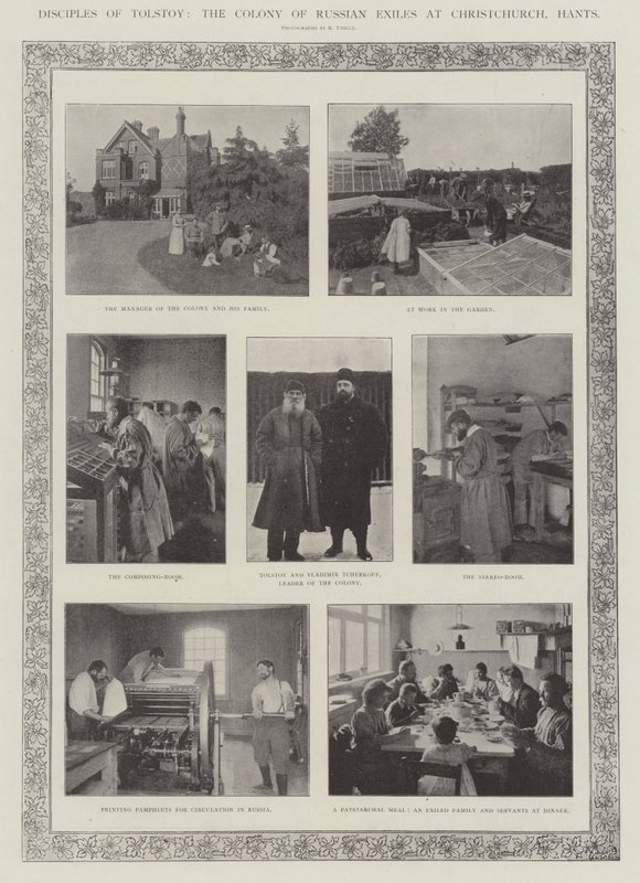 Disciples de Tolstoï, la colonie d