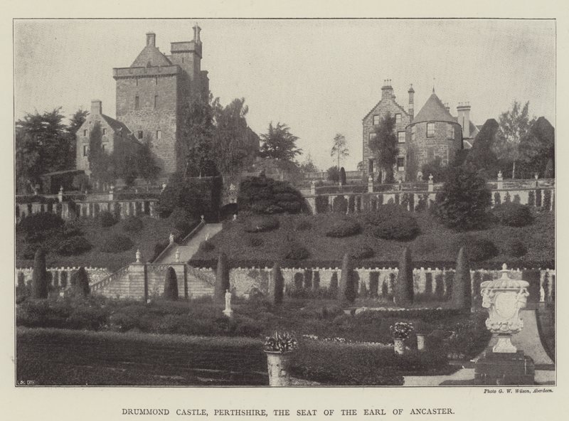Château de Drummond, Perthshire, résidence du comte d