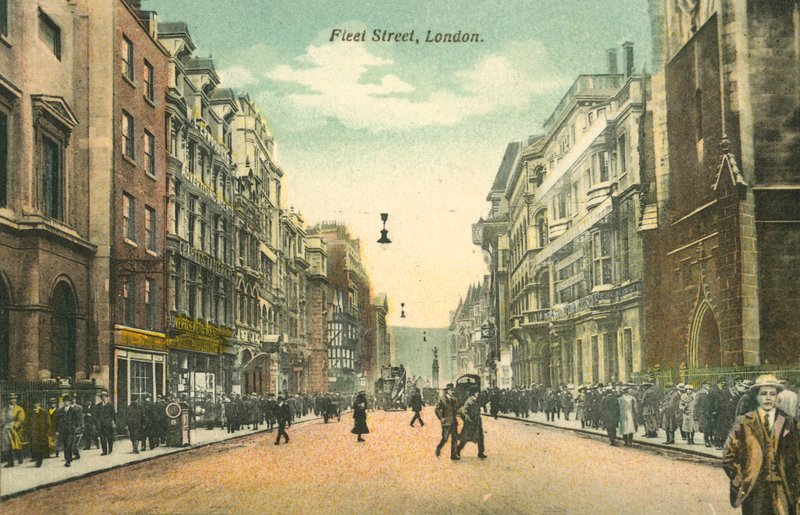 Fleet Street, Londres - English Photographer