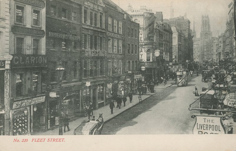 Fleet Street, Londres - English Photographer